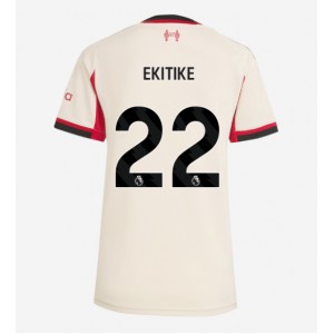 Fotbalové Dres Liverpool Hugo Ekitike #22 Dámské Venkovní Oblečení 2025-26 Krátký Rukáv